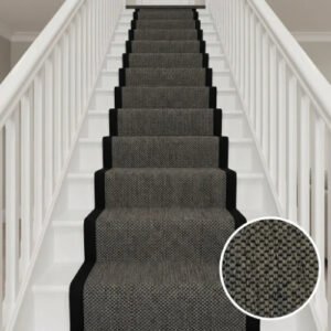 Lima Stair Carpet Grey Beige 3416