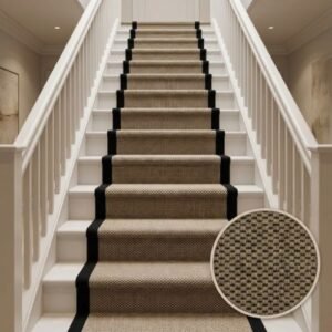 Lima Stair Carpet Sand 3413